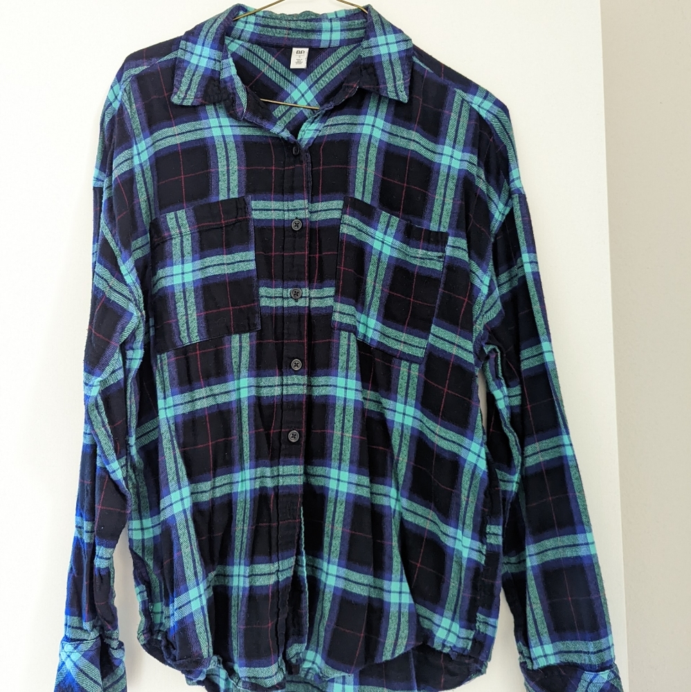 Plaid Button Down